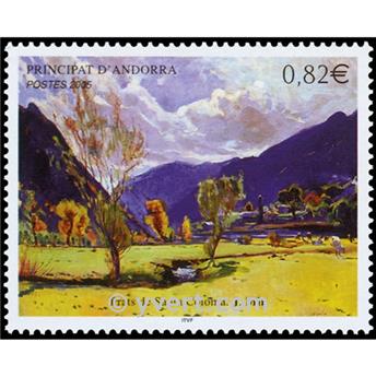nr. 615 -  Stamp Andorra Mail