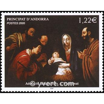 nr. 619 -  Stamp Andorra Mail