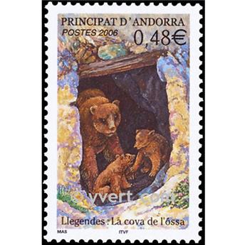nr. 626 -  Stamp Andorra Mail