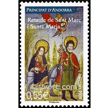 nr. 665 -  Stamp Andorra Mail