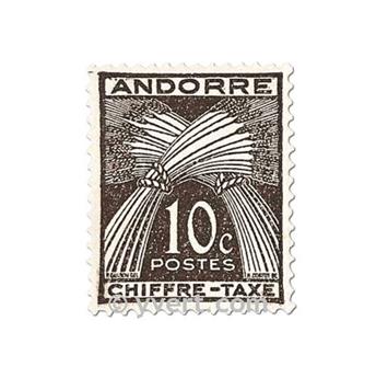 nr. 21/31 -  Stamp Andorra Revenue Stamp