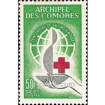 n° 27 -  Timbre Comores Poste