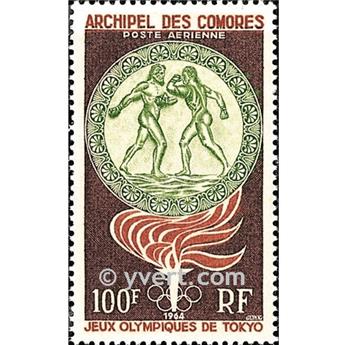 n° 12 -  Selo Comores Correio aéreo