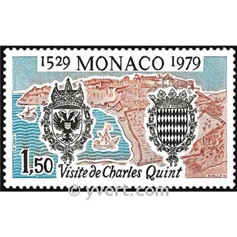 n° 1207 -  Timbre Monaco Poste