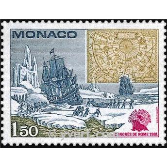n.o 1301 -  Sello Mónaco Correos