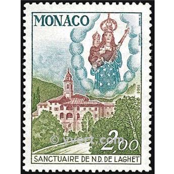 n° 1426 -  Selo Mónaco Correios