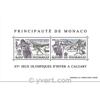 nr. 40 -  Stamp Monaco Souvenir sheets