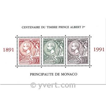 nr. 53 -  Stamp Monaco Souvenir sheets