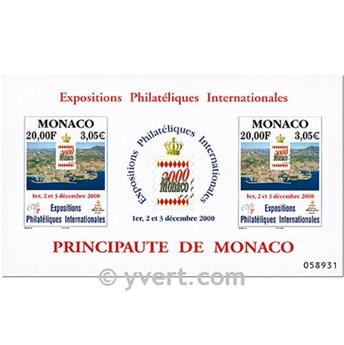 n° 85 -  Timbre Monaco Bloc et feuillets