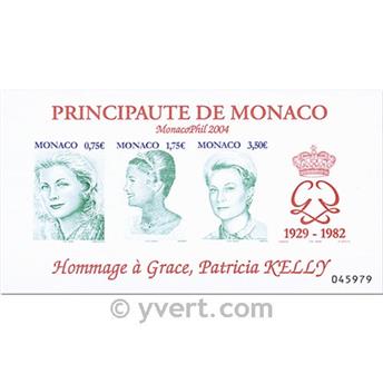 n° 90 -  Timbre Monaco Bloc et feuillets