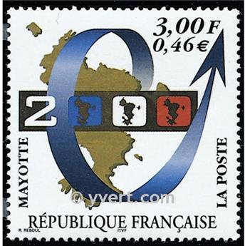 nr. 80 -  Stamp Mayotte Mail
