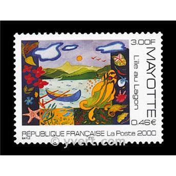 nr. 84 -  Stamp Mayotte Mail
