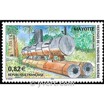 n° 133 -  Timbre Mayotte Poste