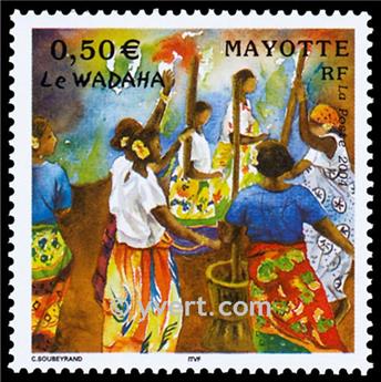 n° 149 -  Timbre Mayotte Poste