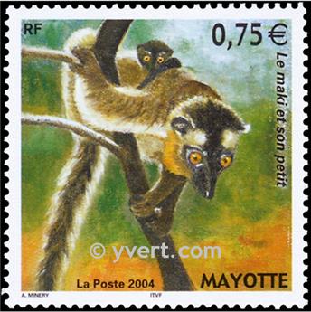 n° 167 -  Timbre Mayotte Poste