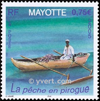 n° 179 -  Timbre Mayotte Poste
