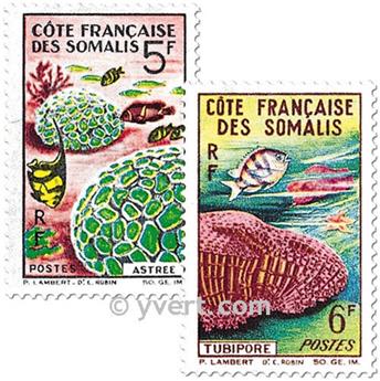 nr. 316/317 -  Stamp French Somaliland Mail