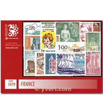 n° 2028/2072  - Sello Francia Año completo  (1979)