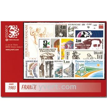 n° 2252/2298  - Stamp France Year set  (1983)