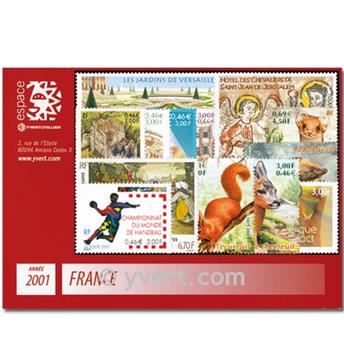 n° 3367/3442  - Stamp France Year set  (2001)