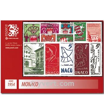 nr. 397/411 -  Stamp Monaco Year set (1954)