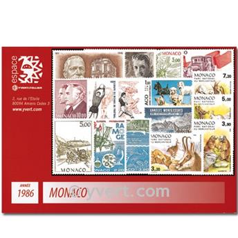 nr. 1510/1561 -  Stamp Monaco Year set (1986)