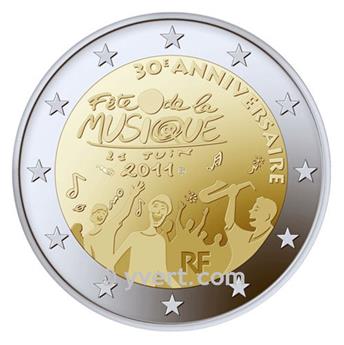 €2 COMMEMORATIVE COIN 2011 : FRANCE