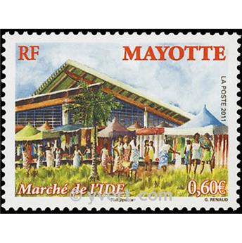 n° 256 -  Timbre Mayotte Poste