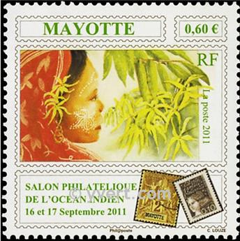 n° 258 -  Timbre Mayotte Poste
