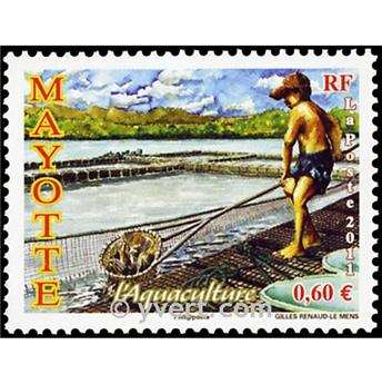 n° 261 -  Timbre Mayotte Poste