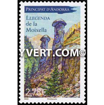 nr. 734 -  Stamp Andorra Mail
