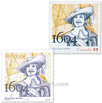 2004 - Emissão conjunta-França-Canadá