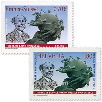 2009 - Emissão conjunta-França-Suíça-(lote)