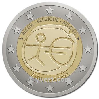 €2 COMMEMORATIVE COIN 2009: BELGIUM (E.M.U.)
