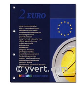 Inserts €2 commemorative coins 2008 - MARINI®