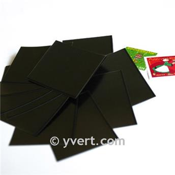 Filoestuches costura simple - AnchoxAlto: 74 x 235 mm (Fondo negro)