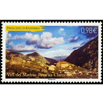 n° 753 - Timbre Andorre Poste
