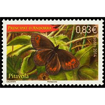 n° 758 - Stamps Andorra Mail