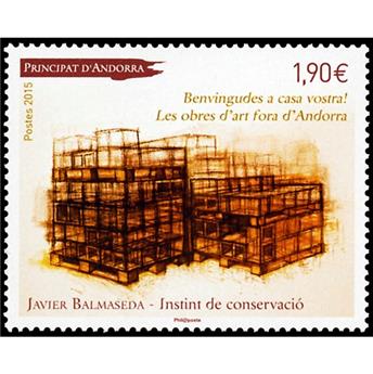 n° 763 - Stamps Andorra Mail