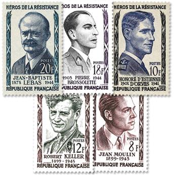 nr. 1100/1104 -  Stamp France Mail