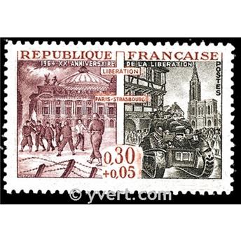nr. 1410 -  Stamp France Mail