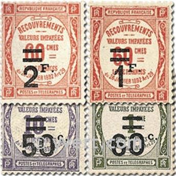 nr. 51/54 -  Stamp France Revenue stamp