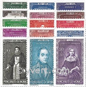 nr. 234/248 -  Stamp Monaco Mail