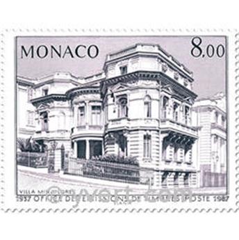 n° 1591/1593 (BF 39) -  Selo Mónaco Correios