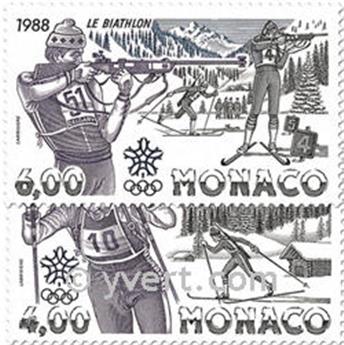 nr. 1621/1622 (BF 40) -  Stamp Monaco Mail