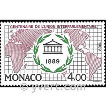 n° 1700 -  Selo Mónaco Correios