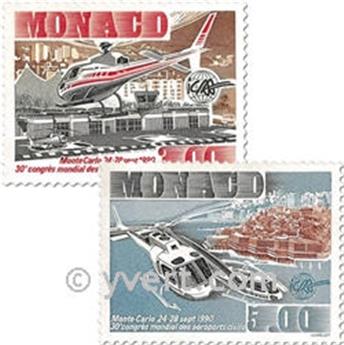 nr. 1736/1737 -  Stamp Monaco Mail