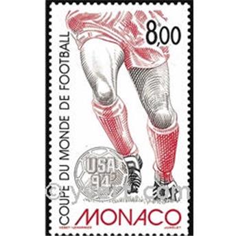 n° 1940 -  Selo Mónaco Correios