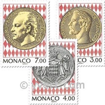 n° 1945/1947 -  Timbre Monaco Poste