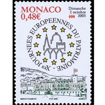 n° 2504 -  Selo Mónaco Correios
